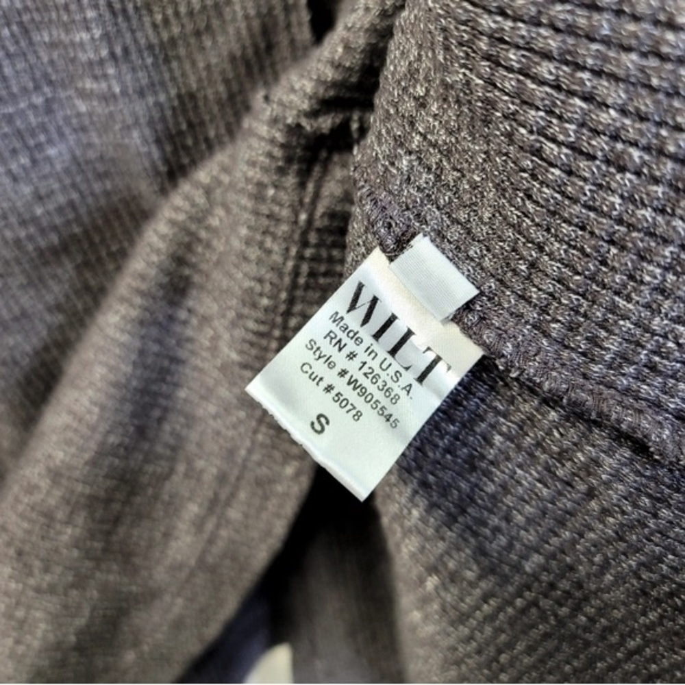 Wilt gauzy waffle knit long sleeve top - Picture 5 of 6
